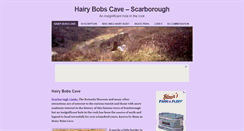 Desktop Screenshot of hairybobscave.co.uk