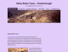 Tablet Screenshot of hairybobscave.co.uk